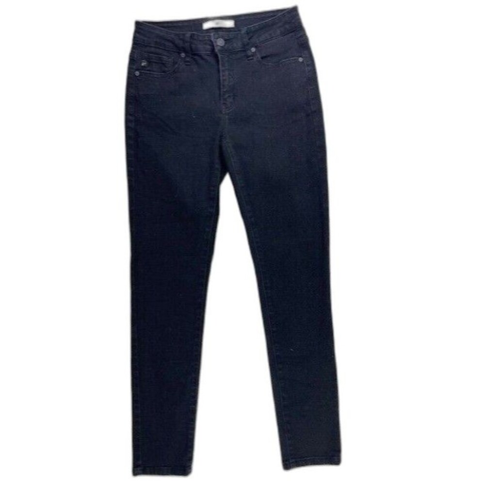 Kancan Size 27 Womens Jeans Black Skinny Ankle Stretch Mid Rise